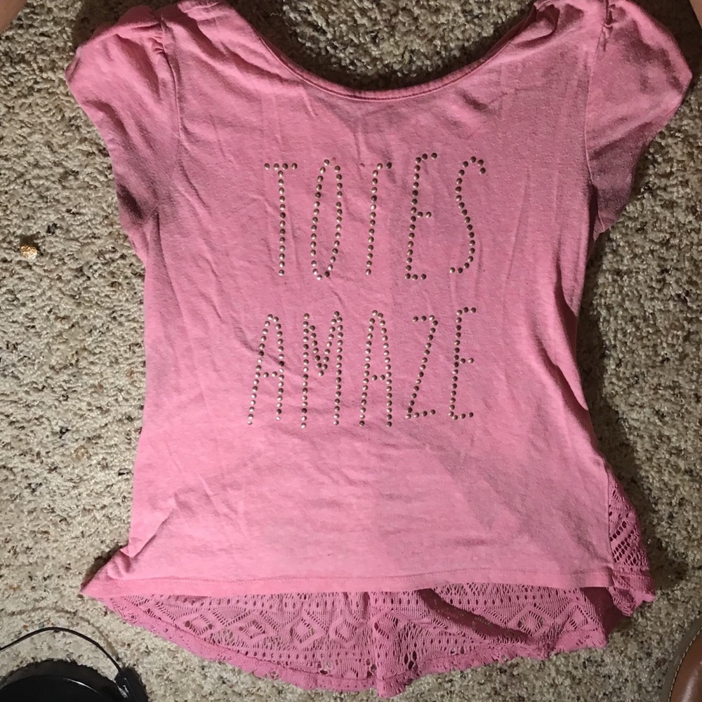 Pink shirt